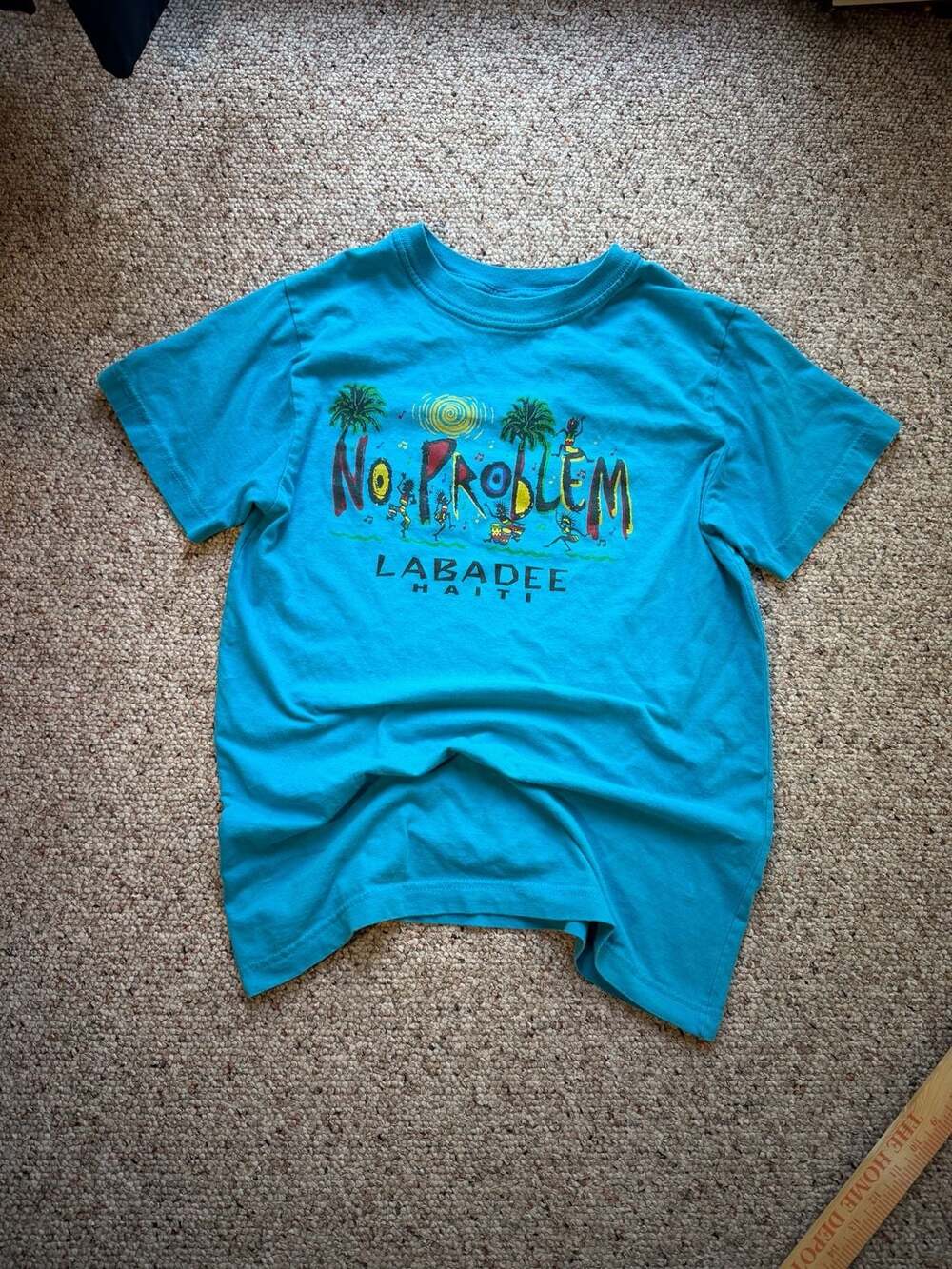 Playero No Problem Labadee Haiti Graphic T-Shirt Size M